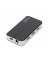 Hub USB 2.0 7-portowy, aktywny, czarny, DIGITUS - nr 56