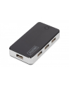 Hub USB 2.0 7-portowy, aktywny, czarny, DIGITUS - nr 57