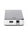 Hub USB 2.0 7-portowy, aktywny, czarny, DIGITUS - nr 60