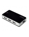 Hub USB 2.0 7-portowy, aktywny, czarny, DIGITUS - nr 61