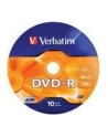 Dysk DVD-R VERBATIM 4,7 GB 16x AZO 10 szt - nr 23