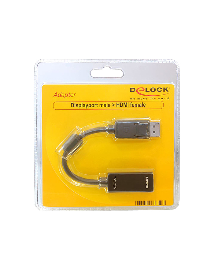 Adapter Displayport(M)->HDMI-I(F)(24+5) 20cm główny