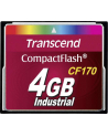 Transcend karta pamięci Compact Flash 4GB High Speed CF170 - nr 13