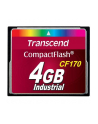 Transcend karta pamięci Compact Flash 4GB High Speed CF170 - nr 1