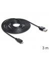 Delock Kabel USB Micro AM-MBM5P EASY-USB 3m - nr 2