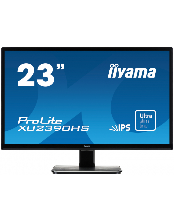 IIYAMA 23'' XU2390HS-B1 IPS D-SUB/DVI/HDMI/GŁOŚNIKI ULTRA SLIM główny