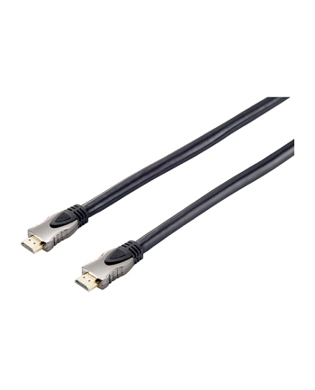 Equip kabel monitorowy HDMI-HDMI V1.4 GOLD High Speed Ethernet, 5m, czarny