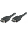 Manhattan Kabel monitorowy HDMI/HDMI 1.4 Ethernet 2m czarny niklowane złącza - nr 4
