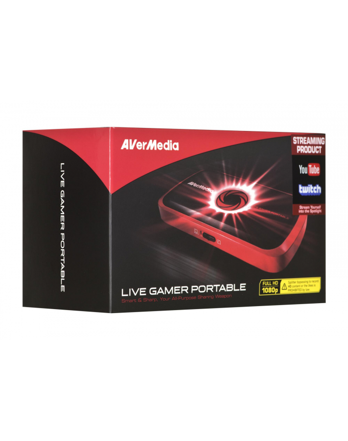 AVer (AVerMedia) Rejestrator Obrazu (Video Grabber) Live Gamer Portable HDMI główny