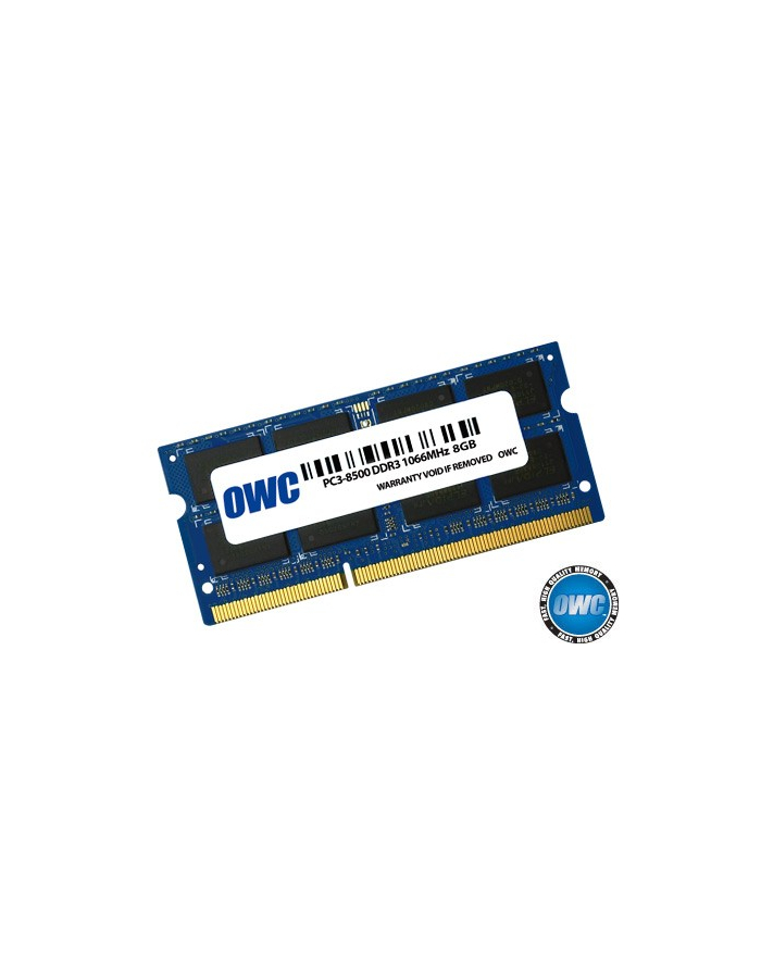 OWC SO-DIMM DDR3 8GB 1066MHz CL7 Apple Qualified główny