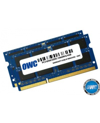 OWC SO-DIMM DDR3 2x4GB 1066MHz CL7 Apple Qualified
