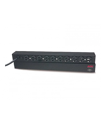 APC by Schneider Electric APC Rack PDU, Basic, 1U, 15A, 120V, (10)5-15