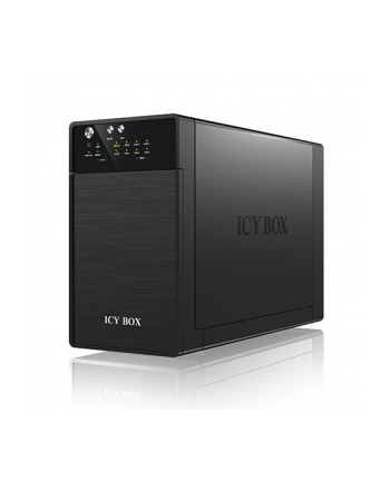 RaidSonic Icy Box Obudowa Na Dysk RAID 2x3,5'' SATA I/II/III, USB 3.0, eSATA, Czarna
