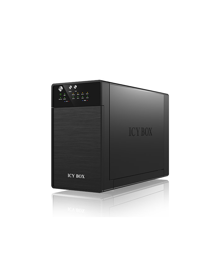 RaidSonic Icy Box Obudowa Na Dysk RAID 2x3,5'' SATA I/II/III, USB 3.0, eSATA, Czarna główny