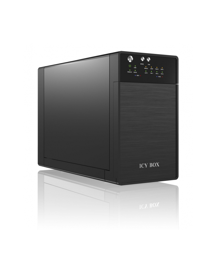 RaidSonic Icy Box Obudowa Na Dysk RAID 2x3,5'' SATA I/II/III, USB 3.0, eSATA, Czarna główny