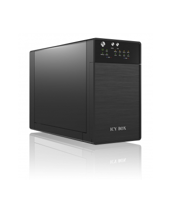 RaidSonic Icy Box Obudowa Na Dysk RAID 2x3,5'' SATA I/II/III, USB 3.0, eSATA, Czarna nr 2