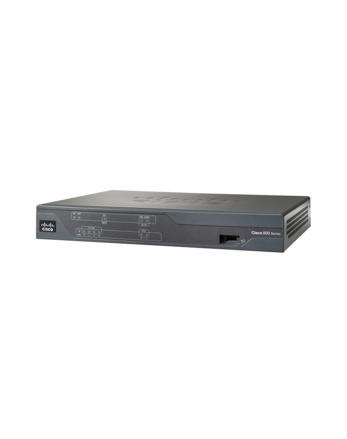 Cisco Systems Cisco 881 Ethernet Security Router 4xLAN (RJ45), 1xWAN (RJ45) główny