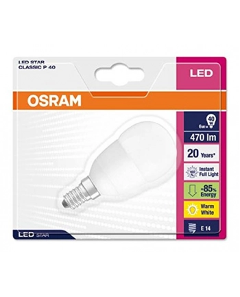 OSRAM LED Lamp STAR CLASSIC P 40 WW E14