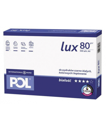 International Paper Papier biurowy Pollux A4 - Karton 5x ryza (2500 arkuszy)