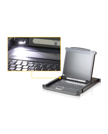 ATEN CL1000N KVM Console LCD 19'' + keyboard + touchpad 19'' 1U