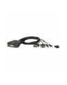 ATEN CS22D 2-Port USB DVI KVM Switch, Remote port selector, 0.9m cables - nr 6