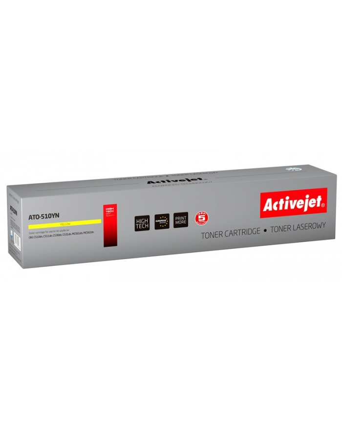 ActiveJet ATO-510YN toner laserowy do drukarki OKI (zamiennik 44469722) główny