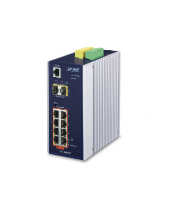 PLANET IGS-10020HPT Switch przem. 8xGEth PoE 2xSFP nr 1