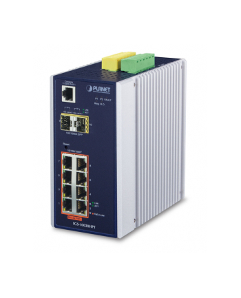 PLANET IGS-10020HPT Switch przem. 8xGEth PoE 2xSFP nr 2
