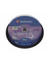 DVD+R DL Verbatim [ cake box 10 | 8.5GB | 8x | matte silver ] - nr 18