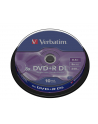 DVD+R DL Verbatim [ cake box 10 | 8.5GB | 8x | matte silver ] - nr 1