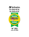 DVD+R DL Verbatim [ cake box 10 | 8.5GB | 8x | matte silver ] - nr 23