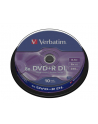 DVD+R DL Verbatim [ cake box 10 | 8.5GB | 8x | matte silver ] - nr 4