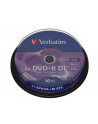 DVD+R DL Verbatim [ cake box 10 | 8.5GB | 8x | matte silver ] - nr 6