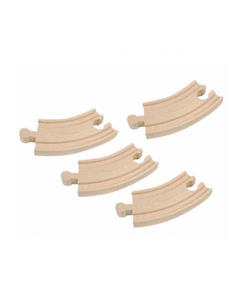 WOODYLAND Kolejka, Zaktęty krótkie 4 szt