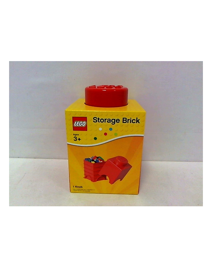 LEGO Pojemnik 1 Czerwony główny