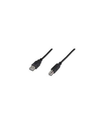 Kabel USB2,0 A m / B m dł.1,8m czarny