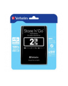 Dysk Verbatim Store 'n' Go USB 3.0 Portable 2,5'' 2 TB, Zewnętrzny czarny - nr 27