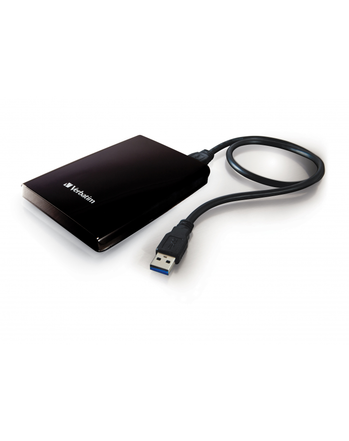 Dysk Verbatim Store 'n' Go USB 3.0 Portable 2,5'' 2 TB, Zewnętrzny czarny główny