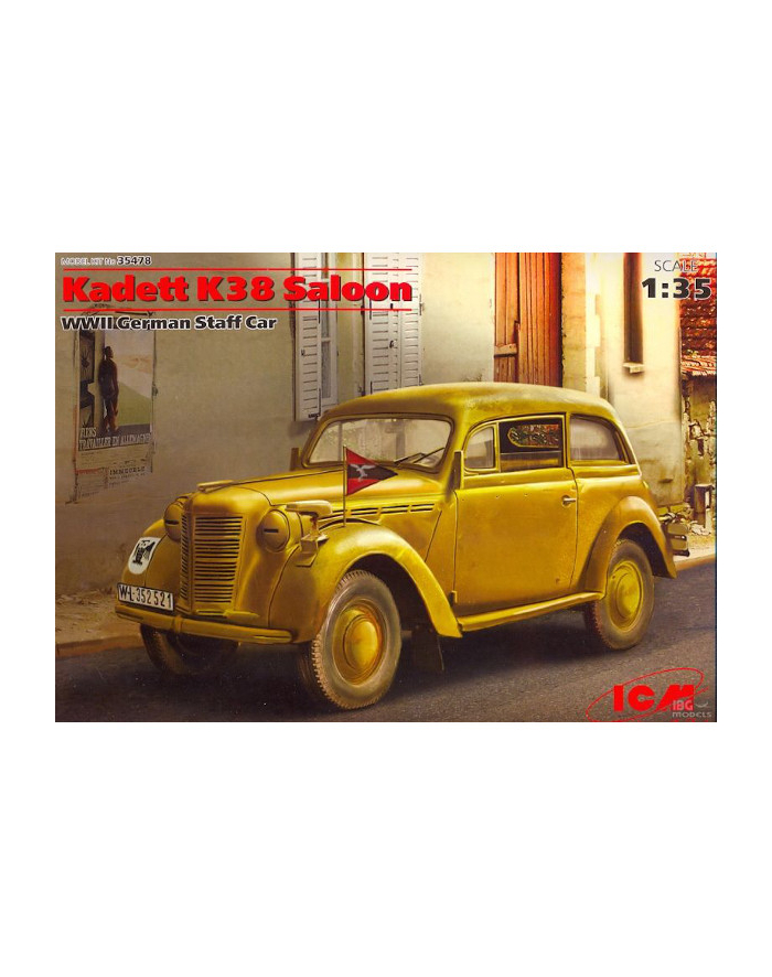 ICM Kadett K38 Saloon, WWII German Staff główny