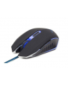 Gembird gamingowa mysz optyczna USB, 2400 DPI,  niebieska - nr 1