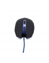 Gembird gamingowa mysz optyczna USB, 2400 DPI,  niebieska - nr 23