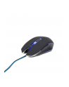 Gembird gamingowa mysz optyczna USB, 2400 DPI,  niebieska - nr 24