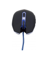 Gembird gamingowa mysz optyczna USB, 2400 DPI,  niebieska - nr 44