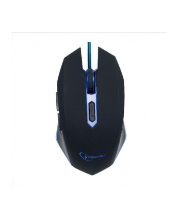 Gembird gamingowa mysz optyczna USB, 2400 DPI,  niebieska