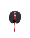 Gembird gamingowa mysz optyczna USB, 2400 DPI, czerwona - nr 16