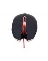 Gembird gamingowa mysz optyczna USB, 2400 DPI, czerwona - nr 2