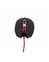 Gembird gamingowa mysz optyczna USB, 2400 DPI, czerwona - nr 7