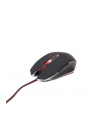 Gembird gamingowa mysz optyczna USB, 2400 DPI, czerwona - nr 8