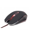 Gembird gamingowa mysz optyczna USB, 2400 DPI, czerwona - nr 10