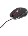 Gembird gamingowa mysz optyczna USB, 2400 DPI, czerwona - nr 32